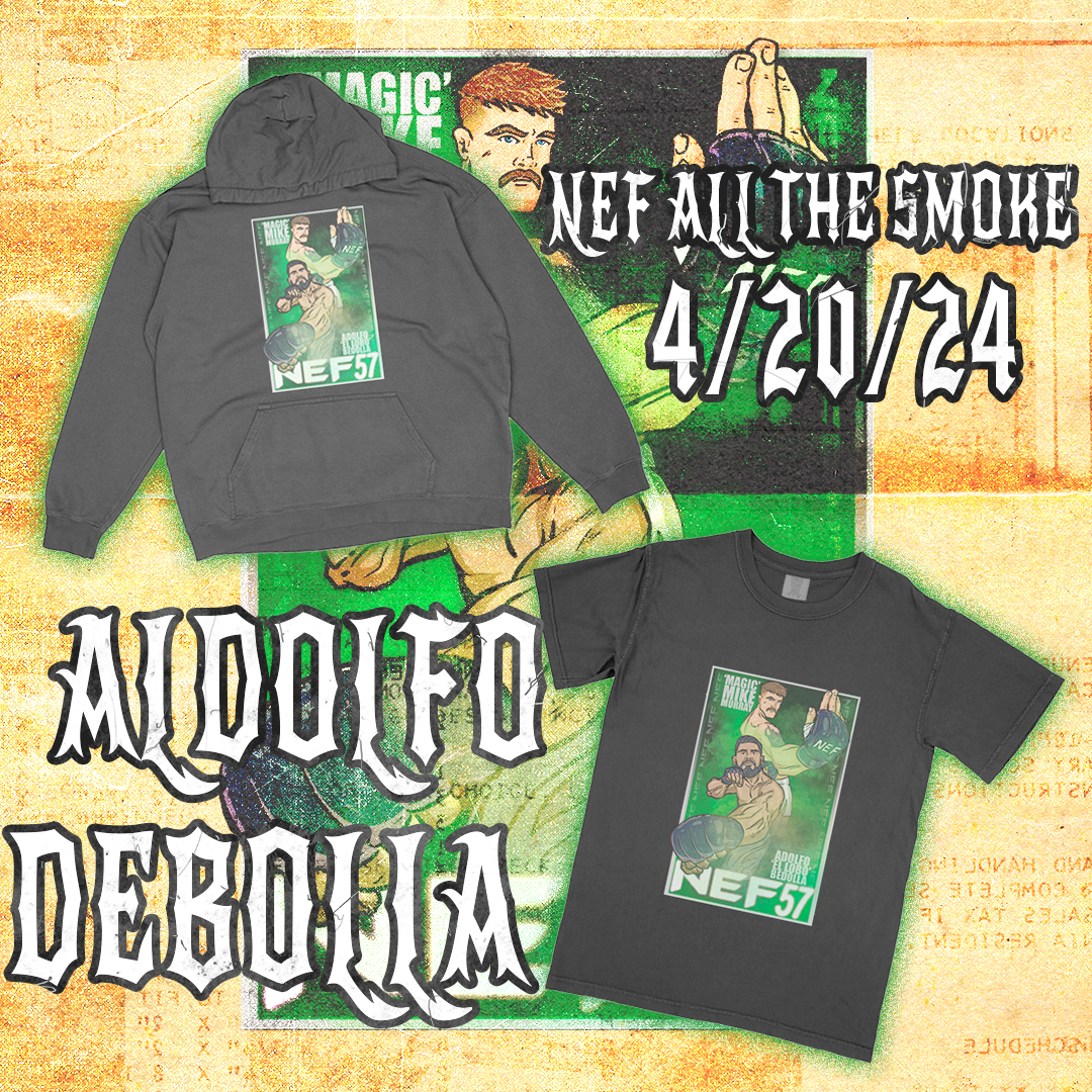 Adolfo Bedolla Signs with MMA Tee Company Ahead of Light Heavyweight Championship Fight - Official Fight Merch Available Now!