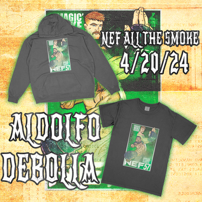 Adolfo Bedolla Signs with MMA Tee Company Ahead of Light Heavyweight Championship Fight - Official Fight Merch Available Now!