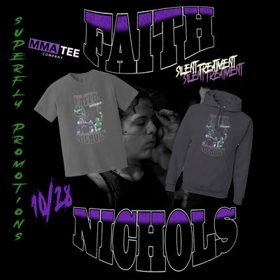 Faith Nichols Returns to the MMA Cage on October 28th - New Fight Merch Available Now!