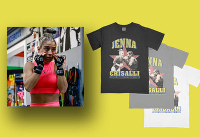 Jenna Crisalli Signs with MMA Tee Company - Official Fight Merch Available Now!