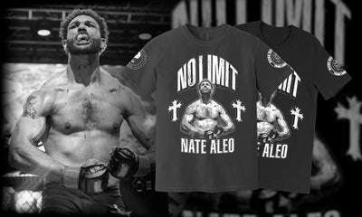 Nate Aleo Returns to the Cage on August 5th - Official Fight Merch Available Now