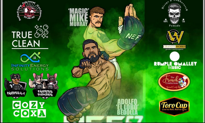 Mike Murray Set for NEF 57 - Designs His Own Fight Merch Now Live at MMA Tee Company!