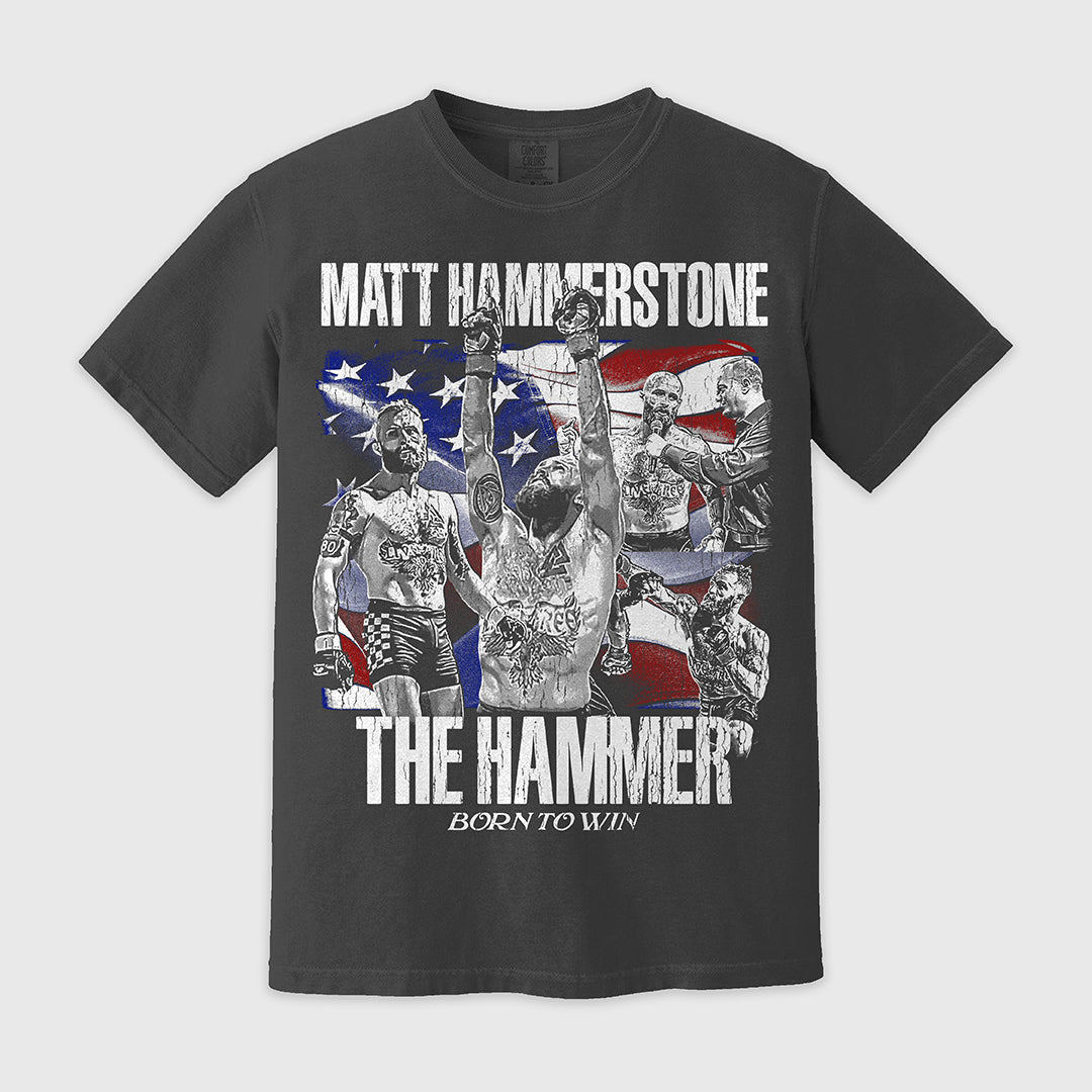 Matt Hammerstone USA Premium Fight Tee MMA Tee Co