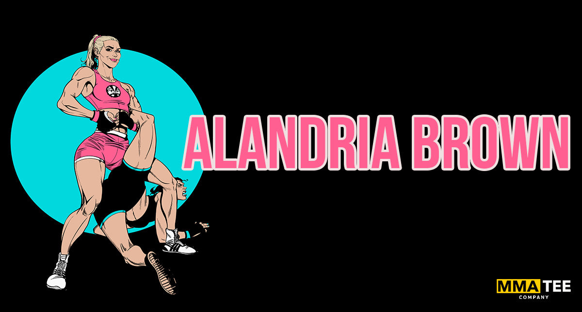 Alandria Brown Signs with MMA Tee Company ahead LFA 118