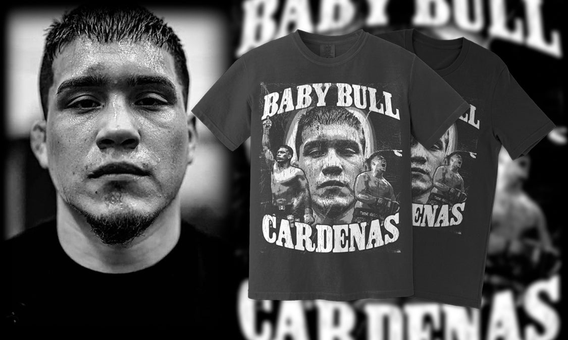 Undefeated MMA Fighter Adrian Cardenas Signs with MMA Tee Company - Official Fight Merchandise Now Available
