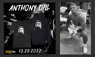 Anthony Dill Signs with MMA Tee Co Ahead of Pro Boxing Debut - Official Fight Merch Now Available