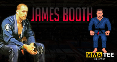 BJJ Black Belt James Booth Signs with MMA Tee Company