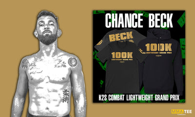 Chance Beck to Fight in Inaugural K2S Combat Event - Official Fight Merch Now Available