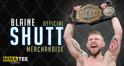 CES MMA Flyweight Champion Blaine “The Shuttdown” Shutt Signs with MMA Tee Company