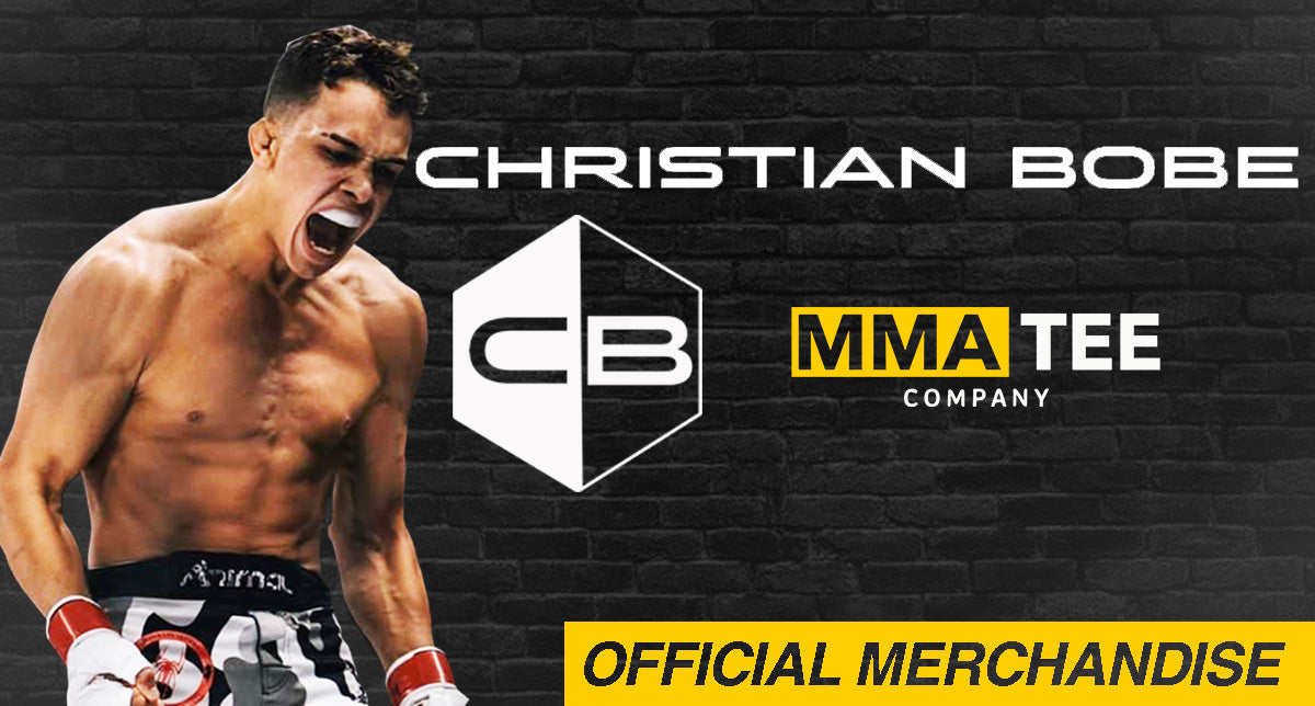 Christian Bobe Signs with MMA Tee Company