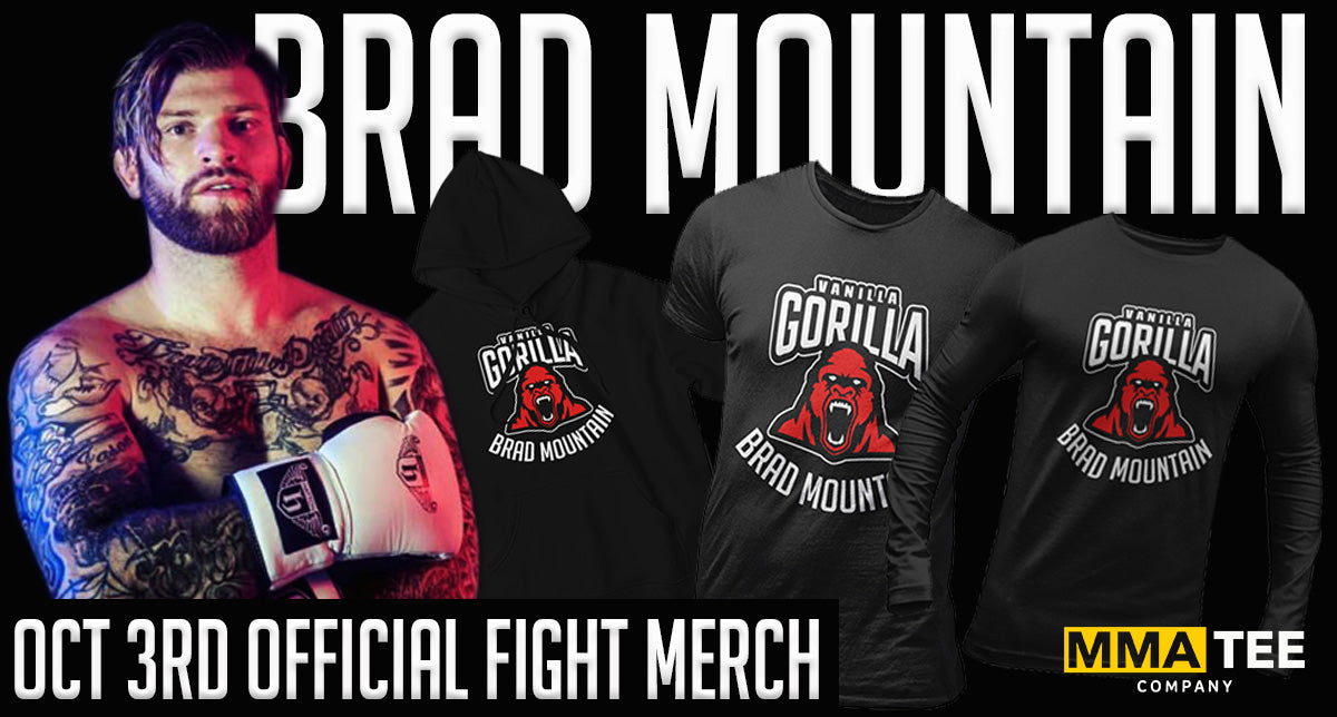 MMA Tee Company Signs Brad Mountain for his Return to MMA