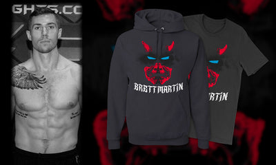 Brett Martin Set to Fight for the NEF Middleweight Title - Official Fight Merch Available Now