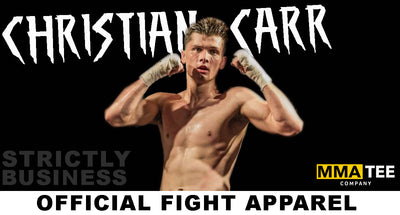 Christian “Strictly Business” Carr Joins MMA Tee Company