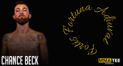 Chance Beck Signs with MMA Tee Company - Set to Fight at HRMMA 120