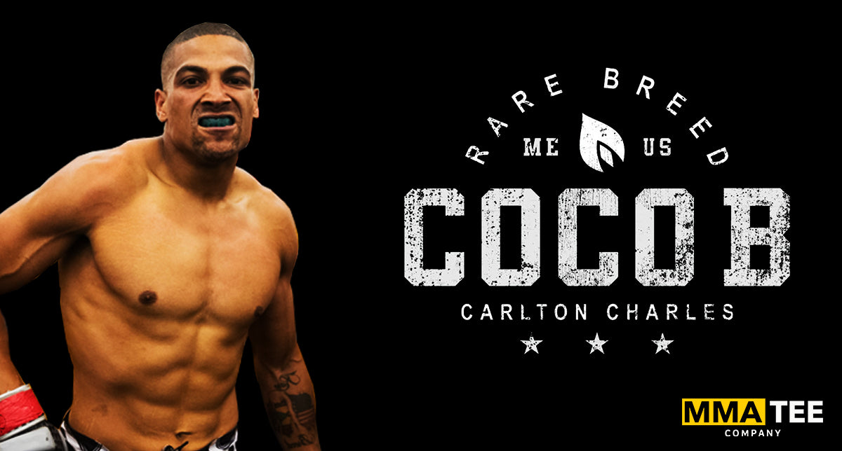 Carlton Charles Signs with MMA Tee Company ahead of Middleweight Title Fight