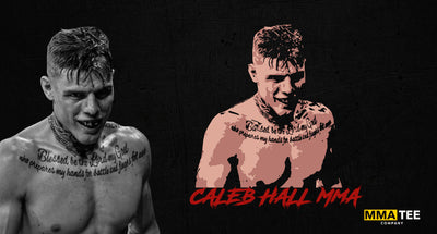 Caleb Hall Signs with MMA Tee Company - Set to Fight at CFFC 105