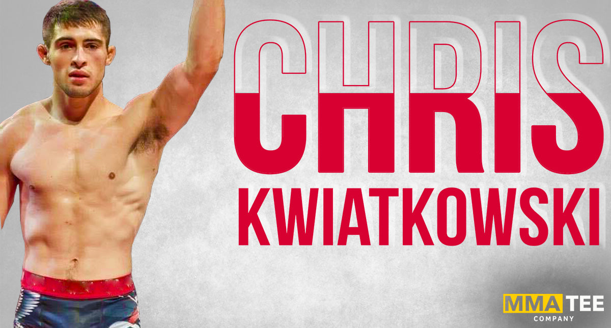 Chris Kwiatkowski Signs with MMA Tee Company - Will Fight for Art of War Bantamweight Title