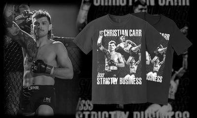 Christian Carr Set to Return to the Maverick MMA Cage on August 5th - Official Fight Merch Available Now