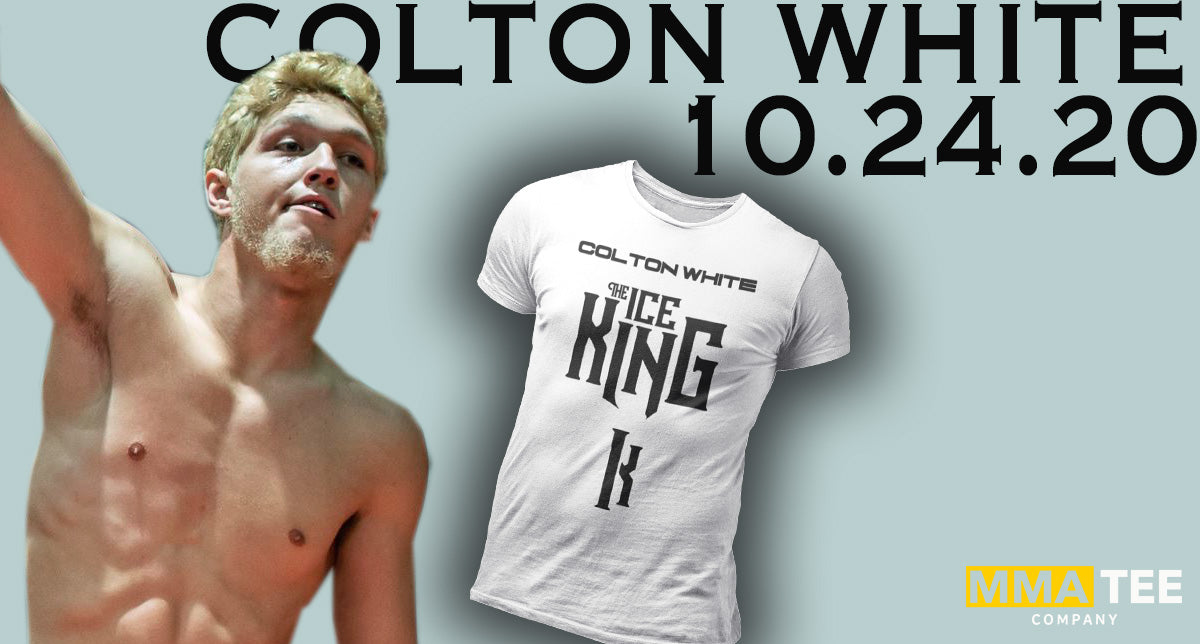 Undefeated Amateur MMA Fighter Colton White signs with MMA Tee Company, will fight on Oct 24th.