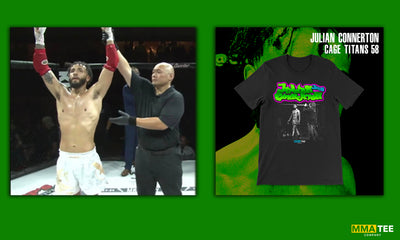 MMA Tee Company Signs Julian Connerton Ahead of Cage Titans 58 - Official Fight Merch Now Available