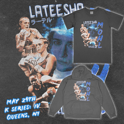 Lateesha “Honey Badger” Mohl to Fight at K-Series Kickboxing on May 24th - Official Fight Merch Available Now!