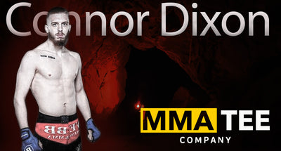 Undefeated Submission Artist Connor Dixon signs with MMA Tee Company