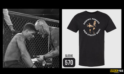 Dominic Parker Signs with MMA Tee Company - Official Fight Merch Now Available!