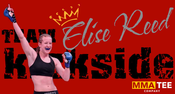 Elise Reed Signs with MMA Tee Company - Set to Headline CFFC 97 - Fight Tees Now Available!