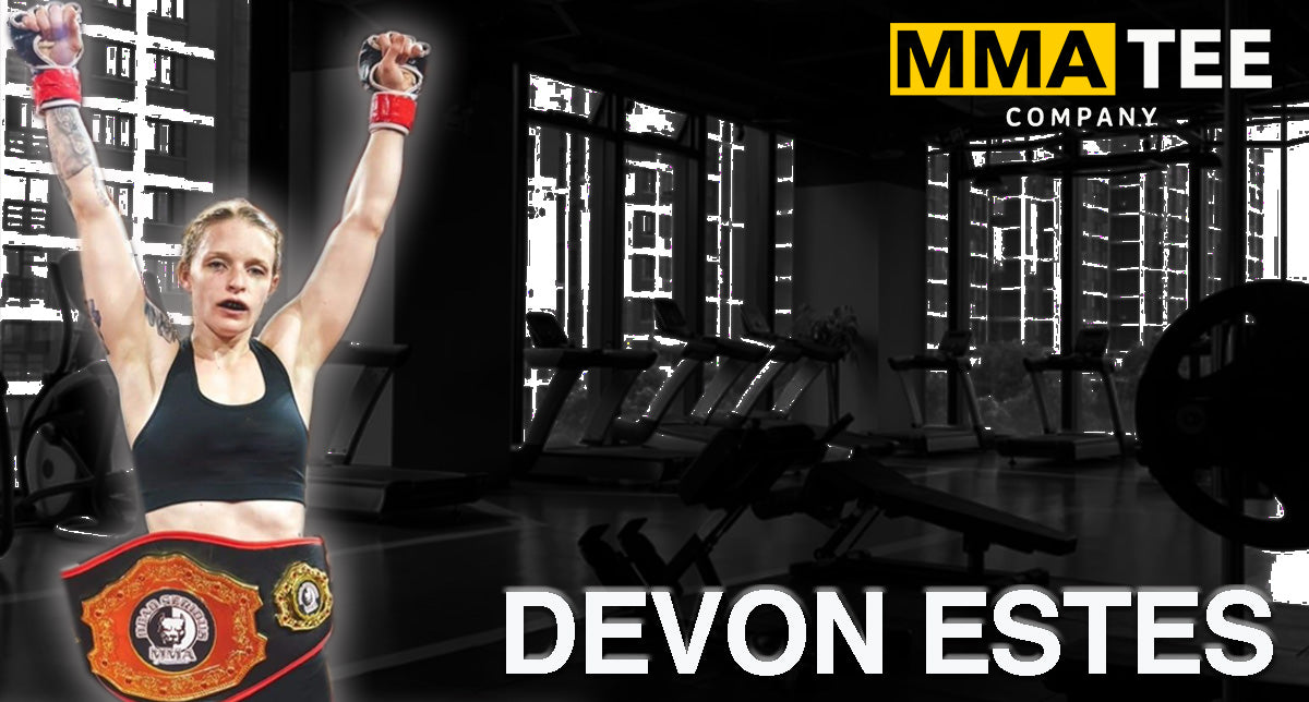 Devon Estes Signs with MMA Tee Company