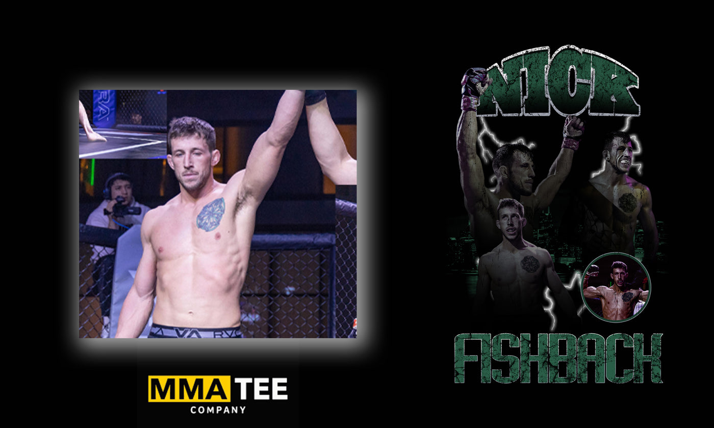 Nick Fishback Signs with MMA Tee Company - Fight Merch Now Available!