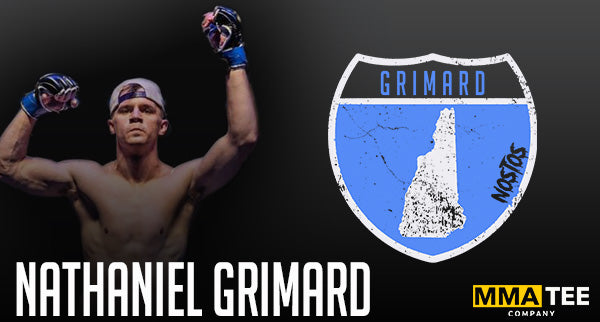 MMA Tee Company Signs Amateur Prospect Nathaniel Grimard - Fight Tees Now Available