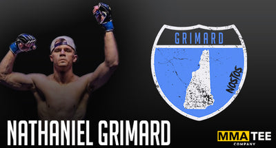 MMA Tee Company Signs Amateur Prospect Nathaniel Grimard - Fight Tees Now Available