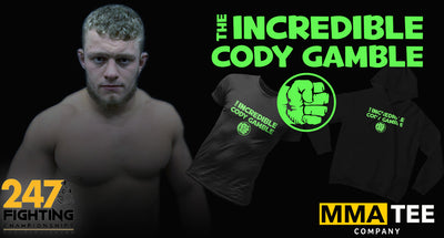 Cody Gamble Signs with MMA Tee Company - Set to Fight on Nov 28th