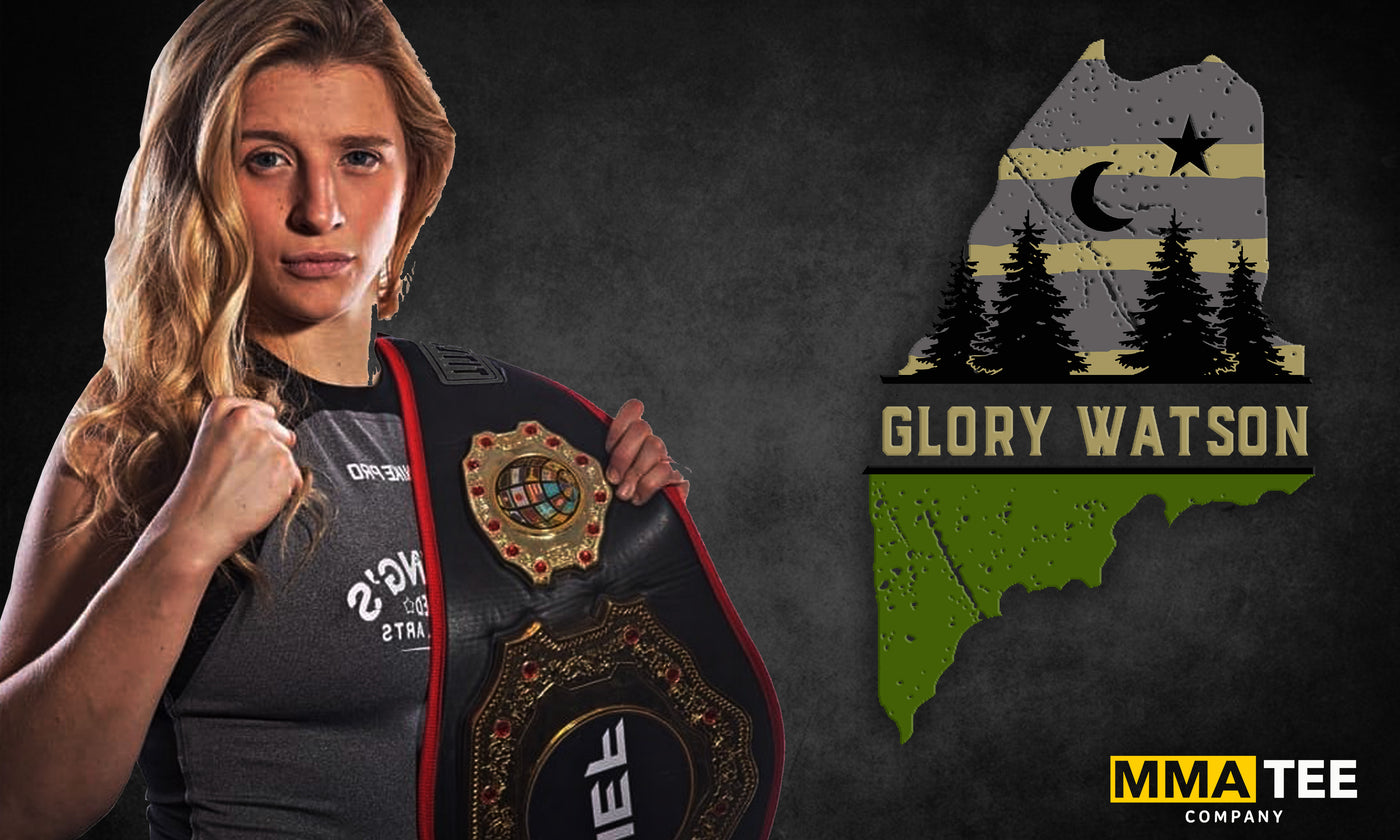Glory Watson Returns to the Cage on August 21st - Official Fight Merch Now Available