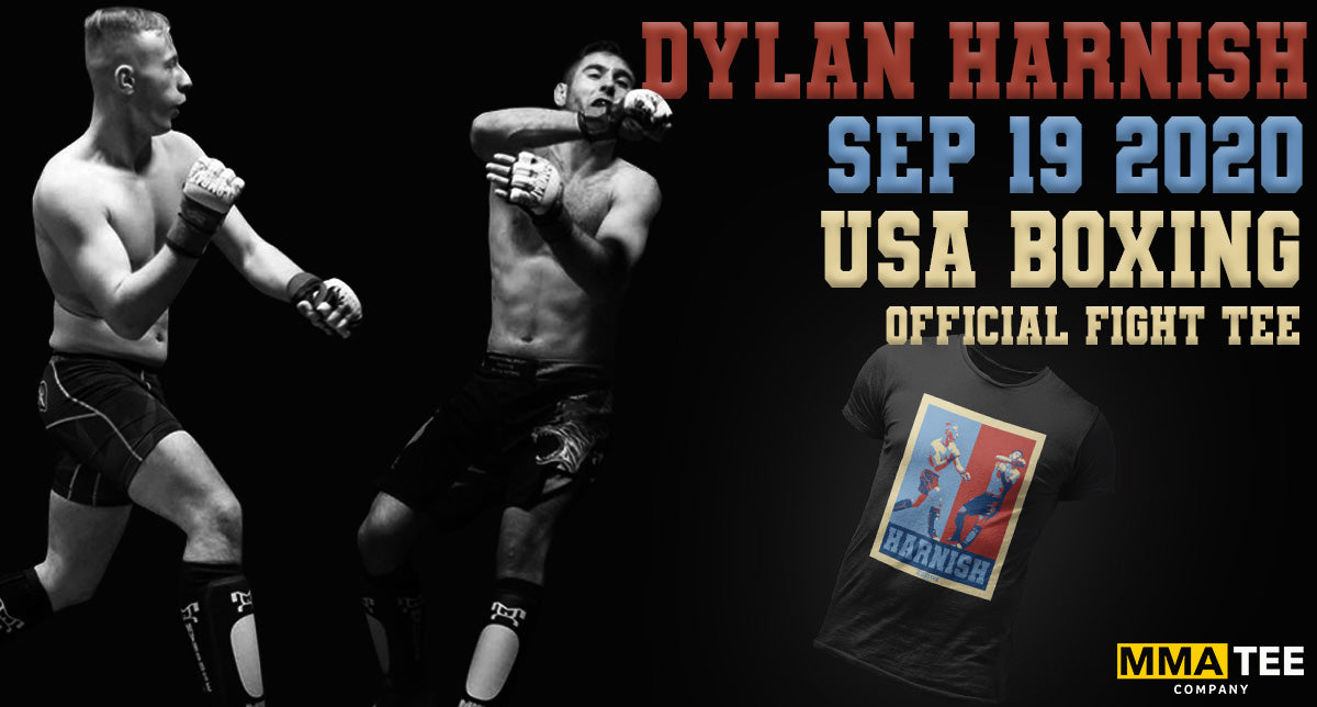 Dylan Harnish to Make Boxing Debut on September 19th - Fight Tees Now Available