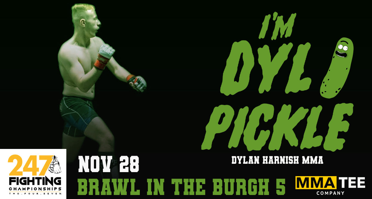 Dylan Harnish Set to Fight on November 28th - Dyl Pickle Tees Now Available!