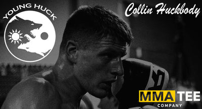 Collin Huckbody Signs with MMA Tee Company Ahead of CFFC Title Defense - Fight Tees Now Available