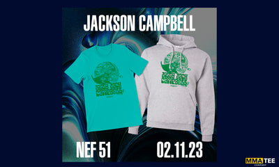 Jackson Campbell Signs with MMA Tee Company Ahead of MMA Debut - Official Fight Merchandise Available Now