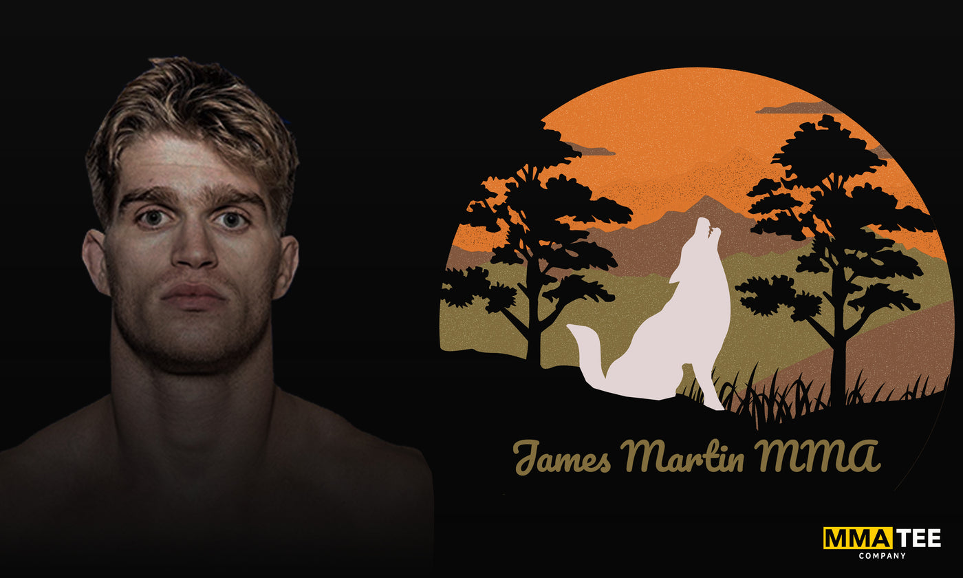 James Martin Signs with MMA Tee Company - Official Fight Merch Now Available!