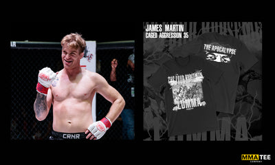 James Martin to Fight For Caged Aggression Title on March 23rd - Official Fight Merchandise Now Available