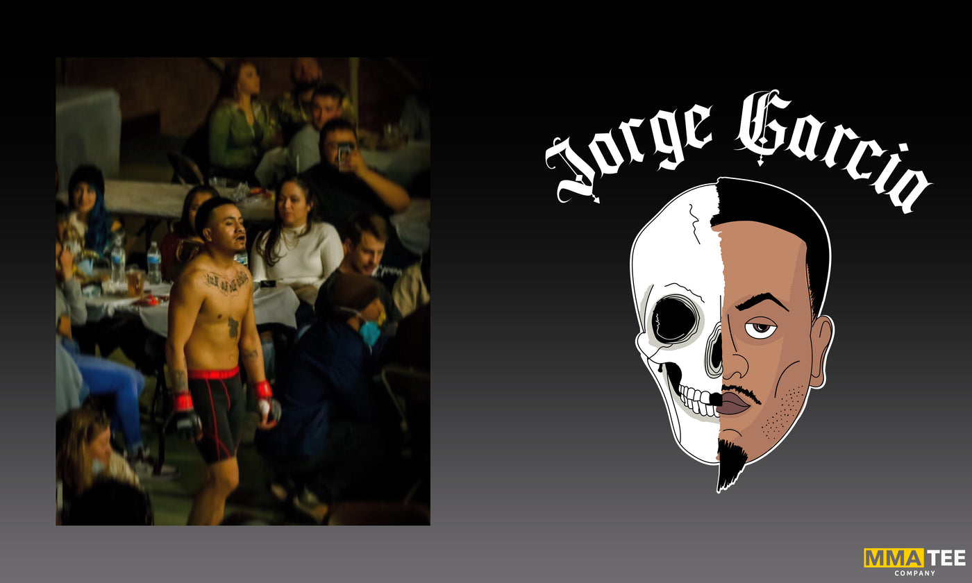 ﻿Jorge Garcia Signs with MMA Tee Company ahead of June 11th Title Fight - Official Fight Merch Now Available