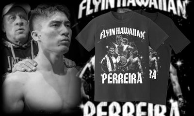 Joshua Perreira "The Flyin' Hawaiian" Signs with MMA Tee Co Ahead of June 16th Bout - Fight Merch Now Available