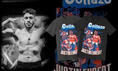 Justin Ehredt Signs with MMA Tee Company Ahead of Cage Wars 58 - Official Collazo Fight Merchandise Available Now