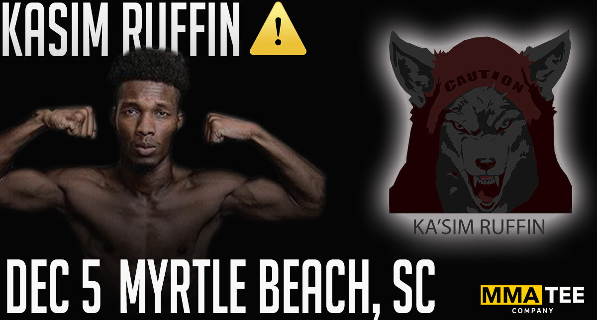 Ka’Sim Ruffin Signs with MMA Tee Company - Returns to Action on December 5th