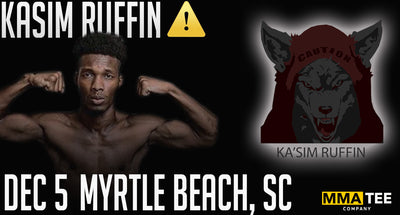 Ka’Sim Ruffin Signs with MMA Tee Company - Returns to Action on December 5th