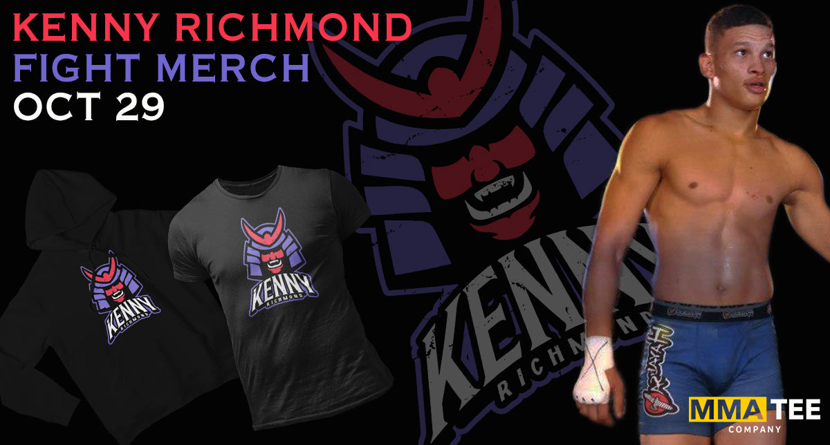 Kenny Richmond Signs with MMA Tee Company, Set to Fight Oct 29th