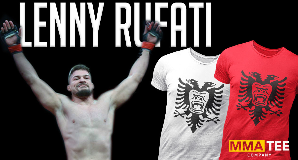 Lenny Rufati signs with MMA Tee Company