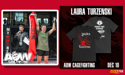 Laura Turzenski to Return to the Cage on December 10th - New Fight Merch Now Available