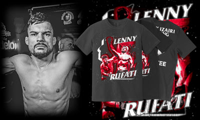 Lenny Rufati Set for Main Event on June 17th - New Fight Merch Now Available