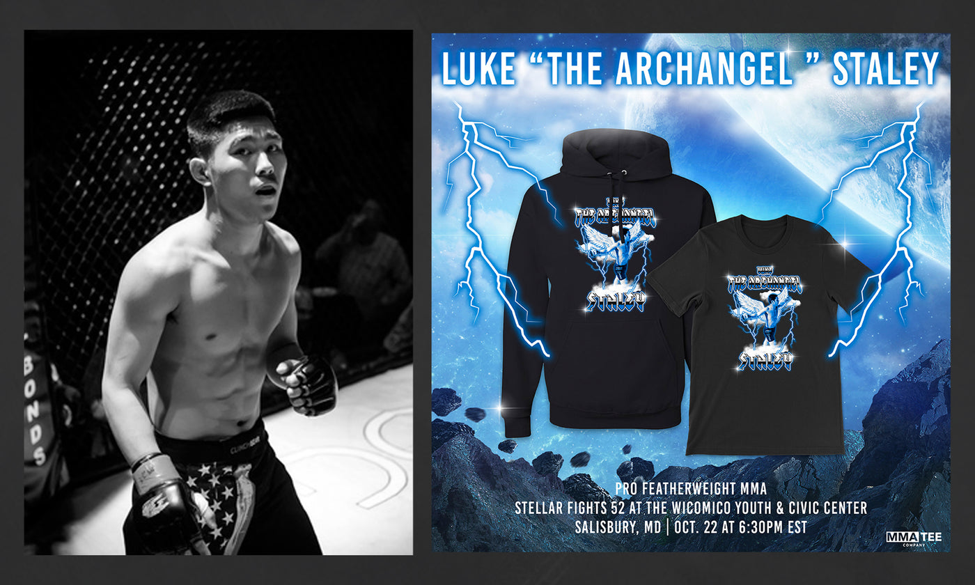 Luke Staley Signs with MMA Tee Company - Official Fight Merch Now Available